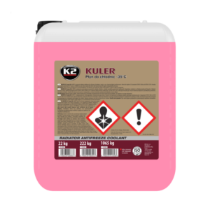 K2 KULER -35C 22KG RED, антифриз червоний - (W406C / K2)